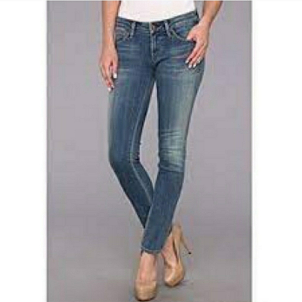 AGOLDE CHLOÈ Low Rise Skinny Jean - 26